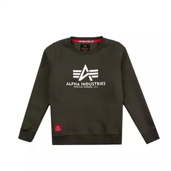 Толстовка Alpha Industries Basic, зеленый