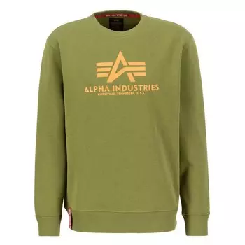 Толстовка Alpha Industries Basic, зеленый