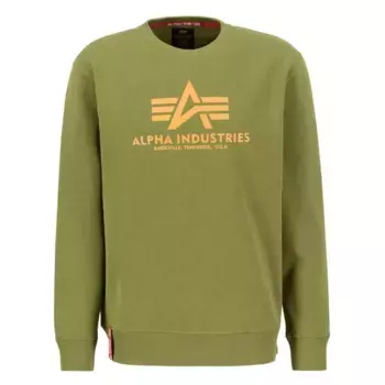 Толстовка Alpha Industries Basic, зеленый