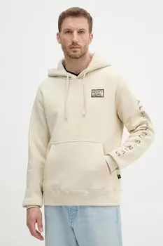 Толстовка Alpha Industries, бежевый