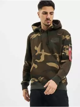 Толстовка Alpha Industries, цвет camo