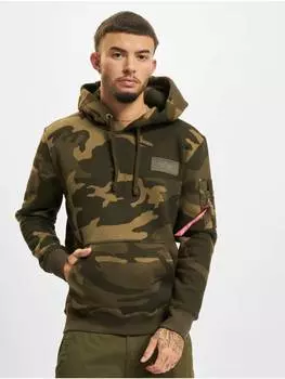 Толстовка Alpha Industries, цвет camo