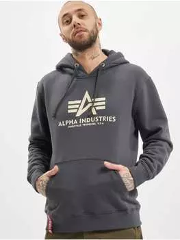 Толстовка Alpha Industries, цвет grey heather