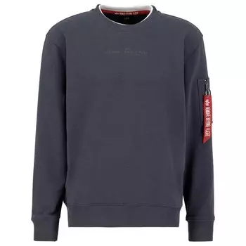 Толстовка Alpha Industries Double Layer, серый
