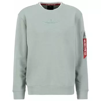 Толстовка Alpha Industries Double Layer, зеленый