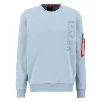 Толстовка Alpha Industries Emb, серый