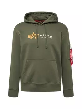 Толстовка Alpha Industries, хаки