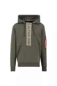 Толстовка Alpha Industries, хаки/оливковый