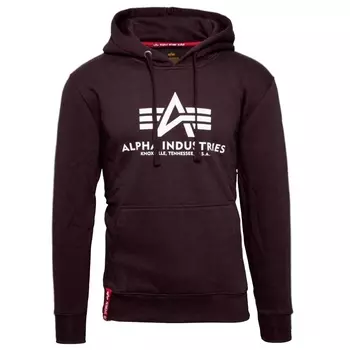 Толстовка Alpha Industries Kapuzenpullover Basic Hoodie, фиолетовый