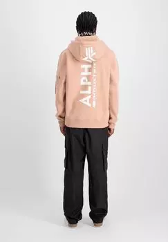 Толстовка Alpha Industries, коралловый