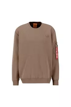 Толстовка Alpha Industries, коричневый