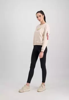 Толстовка Alpha Industries, кремовый