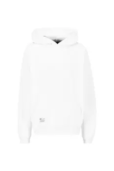 Толстовка Alpha Industries LOGO BP HOODY, белый