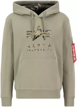 Толстовка Alpha Industries, оливковый