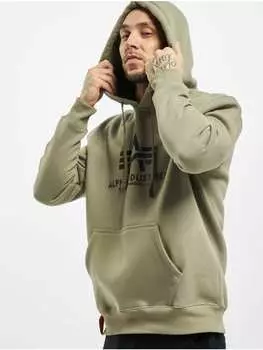 Толстовка Alpha Industries, оливковый