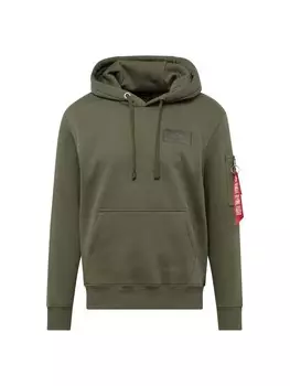 Толстовка ALPHA INDUSTRIES, оливковый