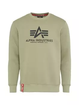 Толстовка ALPHA INDUSTRIES, оливковый