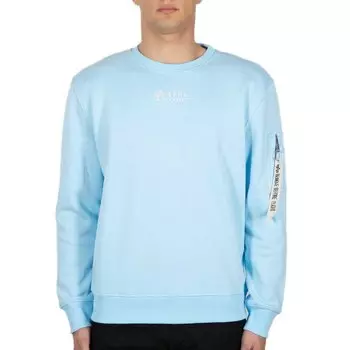 Толстовка Alpha Industries Organics EMB, синий