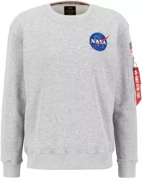 Толстовка Alpha Industries, пятнистый серый