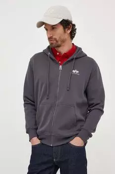 Толстовка Alpha Industries, серый