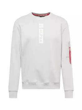 Толстовка Alpha Industries, серый