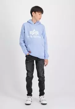Толстовка Alpha Industries, светло-голубой
