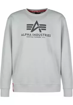 Толстовка Alpha Industries, светло-серый
