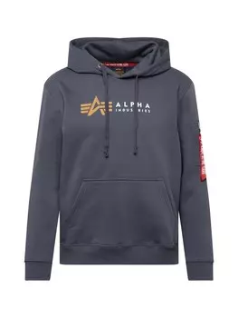 Толстовка Alpha Industries, темно-серый