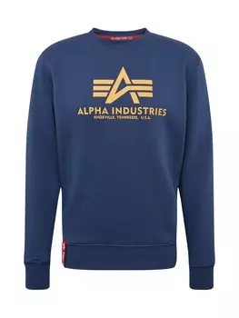 Толстовка Alpha Industries, темно-синий