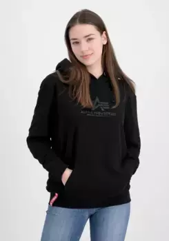 Толстовка Alpha Industries "Женщины Alpha Industries - Толстовки New Basic Hoody G Wmn", черный