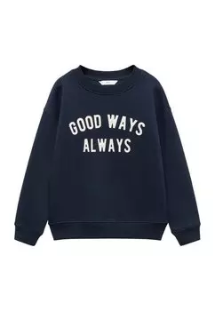 Толстовка ALWAYS Mango Kids, цвет dark navy