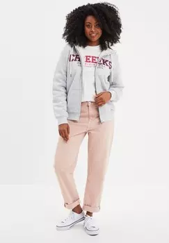 Толстовка AMERICAN INSPIRATION FASHION COOL EASY ORIGINAL MIT UND KAPUZE Creeks, светло-серый
