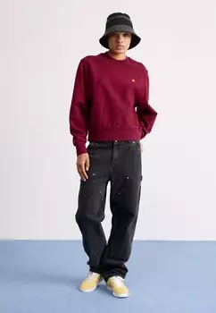 Толстовка AMERICAN SCRIPT Carhartt WIP, Бордо