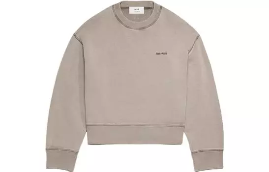 Толстовка Ami Fade Out AMIPARIS, Clay
