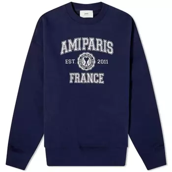 Толстовка AMI Paris Logo Sweat