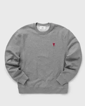 Толстовка Ami Paris Sweatshirt Ami De Coeur, цвет 055: gris chine