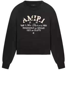 Толстовка Amiri Distressed Arts District, черный