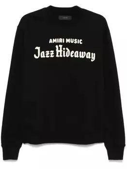 Толстовка AMIRI Jazz Hideaway, черный