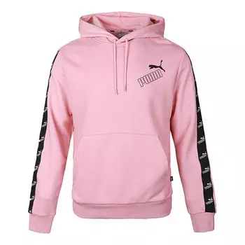 Толстовка amplified hoodie 'pink' Puma, розовый