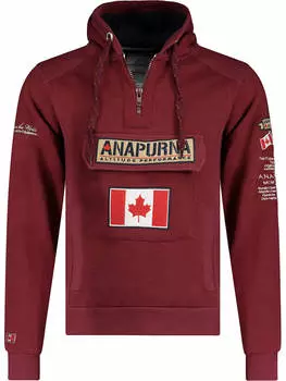 Толстовка ANAPURNA, бордовый