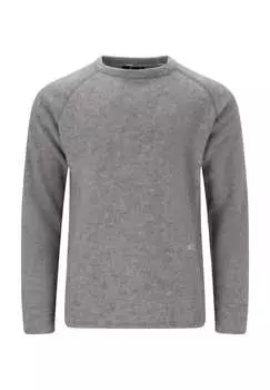 Толстовка aneto из чистой мериносовой шерсти Sos, серый