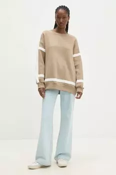 Толстовка Answear Lab, коричневый