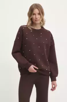 Толстовка Answear Lab, коричневый