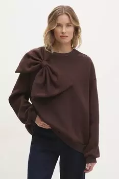 Толстовка Answear.Lab, коричневый