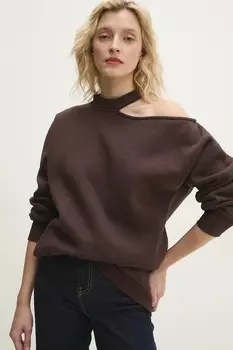 Толстовка Answear.Lab, коричневый