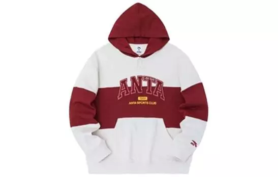 Толстовка Anta Life Collection унисекс, цвет «халцедоновый белый»