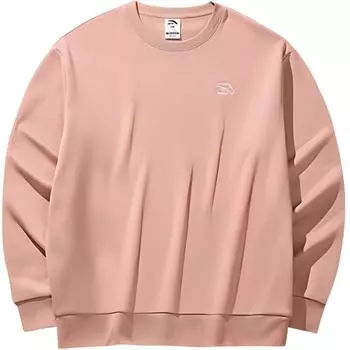 Толстовка Anta Life Collection унисекс цвета шелково-розовый