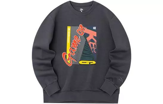 Толстовка Anta Life Collection Unisex Ink Power Gray, Ink Power Gray