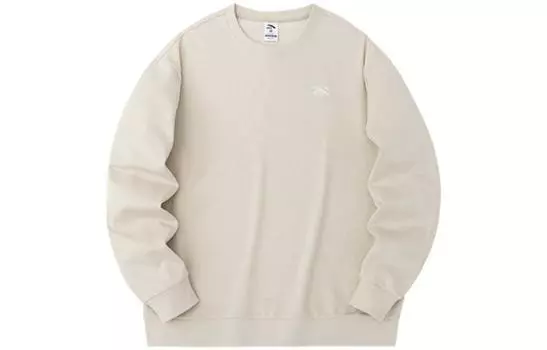 Толстовка Anta Life Collection унисекс светло-дымчато-серого цвета