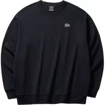 Толстовка Anta Sports Life Collection унисекс, базовая, черная